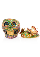 Rivera Skull With Butterflies Box