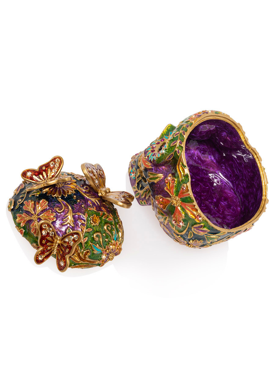 Rivera Skull With Butterflies Box