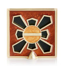 Leland Pavé Corner 2" Frame - Amber Leopard