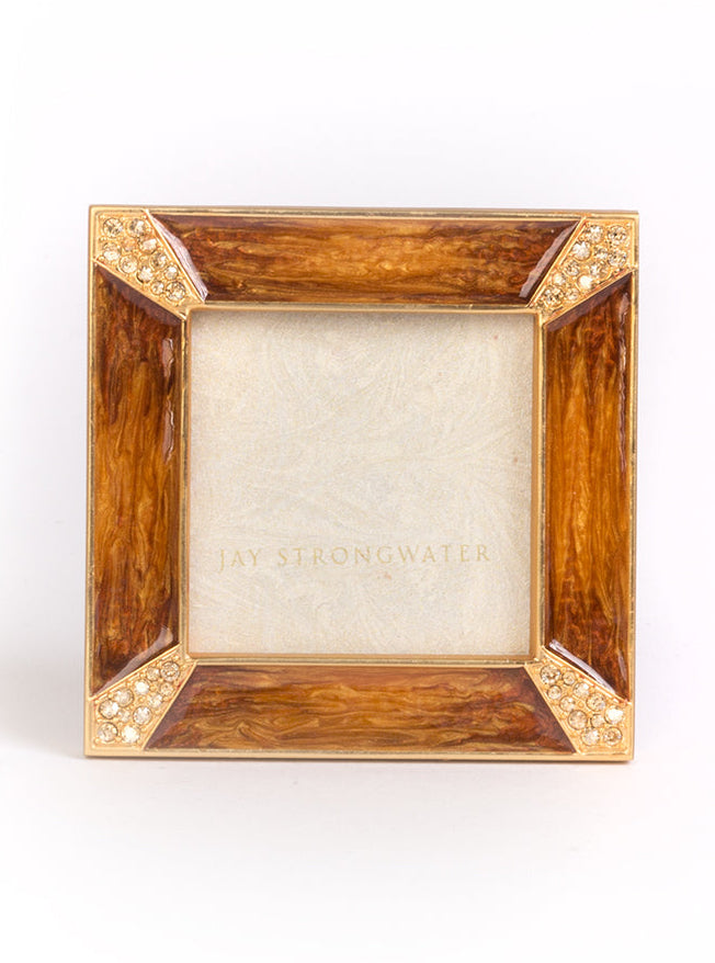 Leland Pavé Corner 2" Frame - Topaz