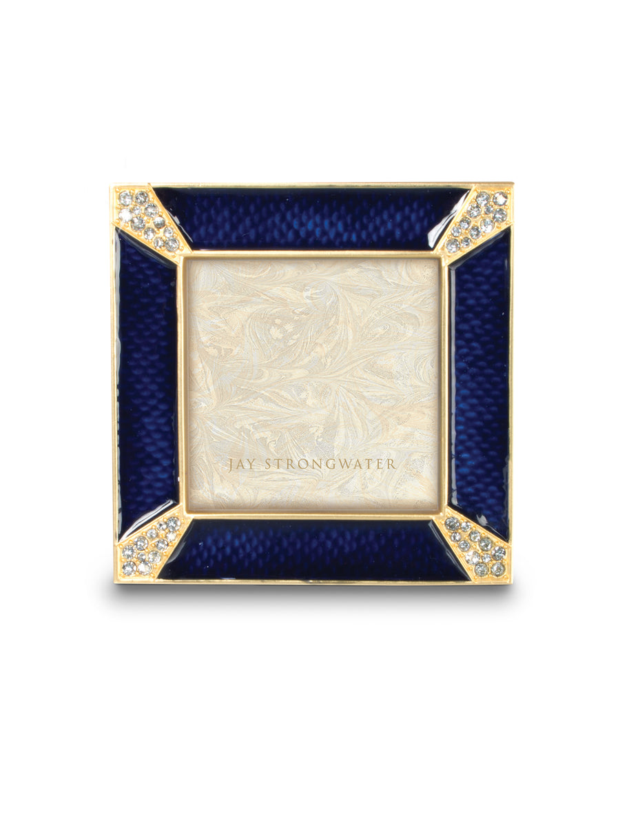 Leland Pavé Corner 2" Frame - Delft Garden
