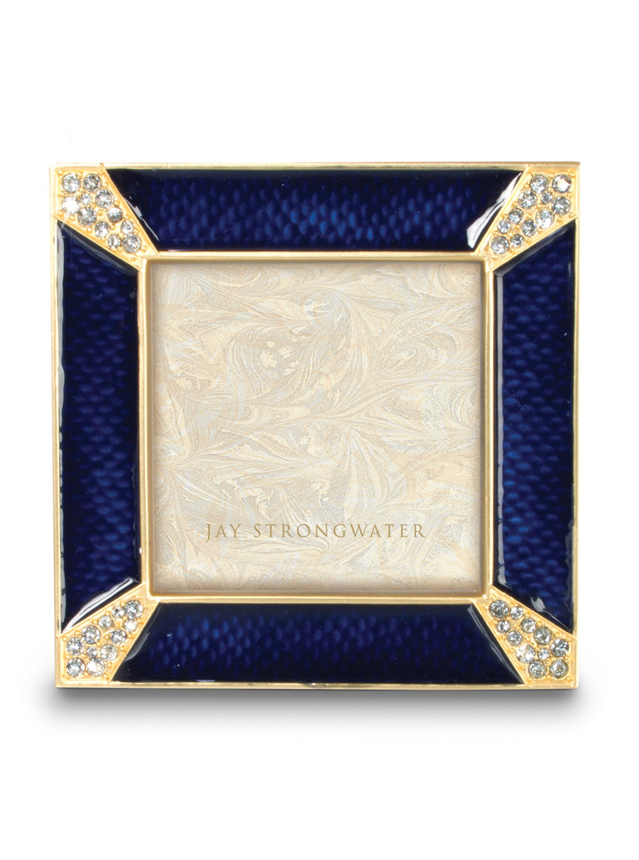 Leland Pavé Corner 2" Frame - Delft Garden