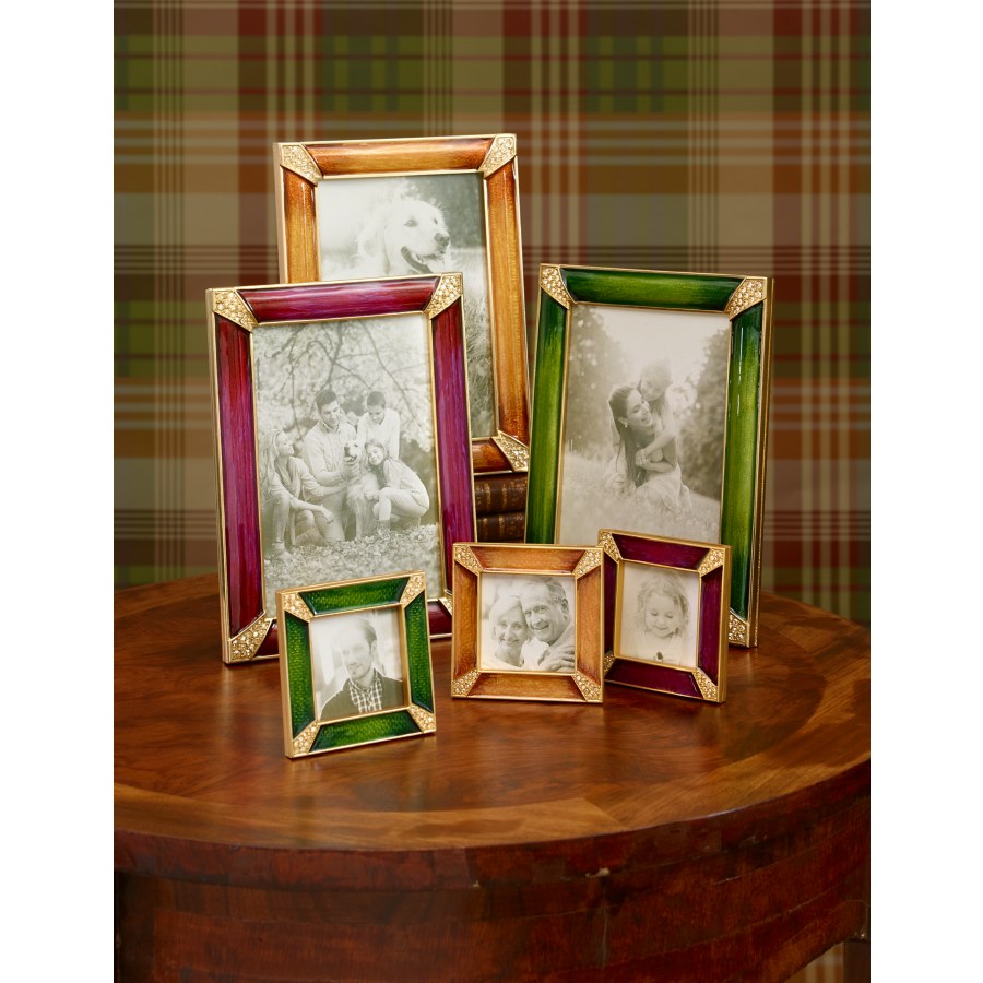 Leland Pavé Corner 2" Frame - Bouquet