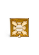 Leland Pavé Corner 2" Frame - Gold