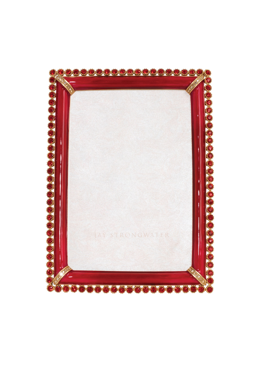 Lorraine Stone Edge 4" x 6" Frame - Ruby