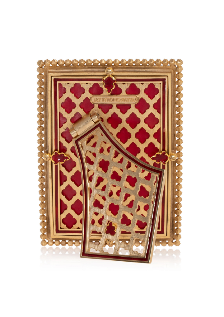 Lorraine Stone Edge 4" x 6" Frame - Ruby