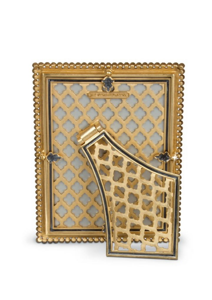 Lucas Stone Edge 5" x 7" Frame - Silver