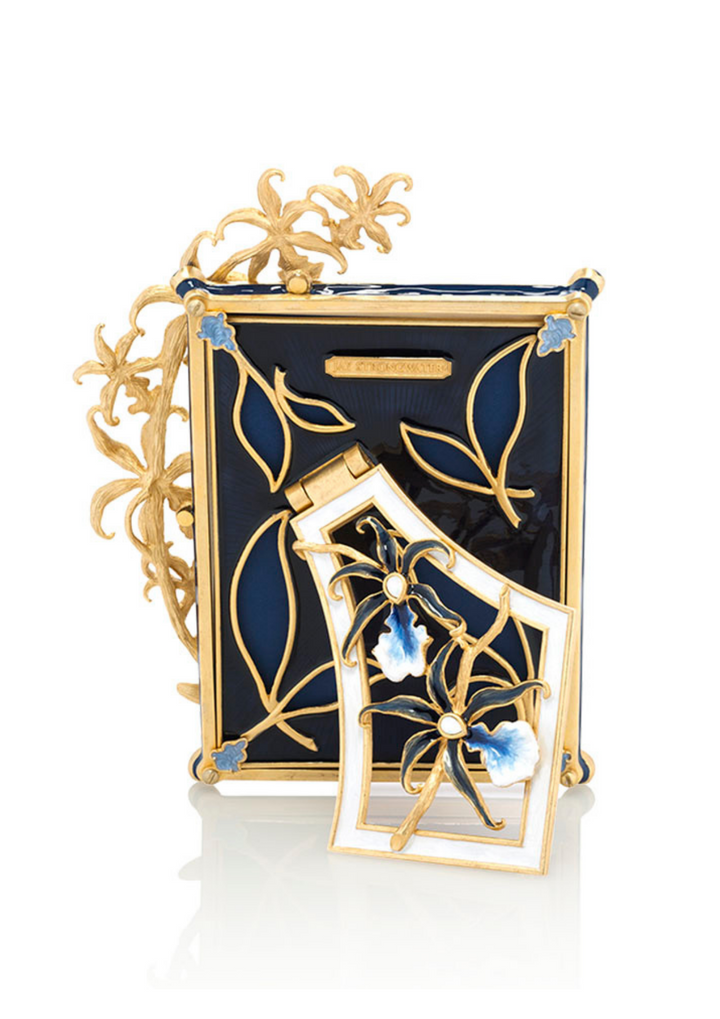 Kelsey Orchid 3" x 4" Frame - Delft Garden