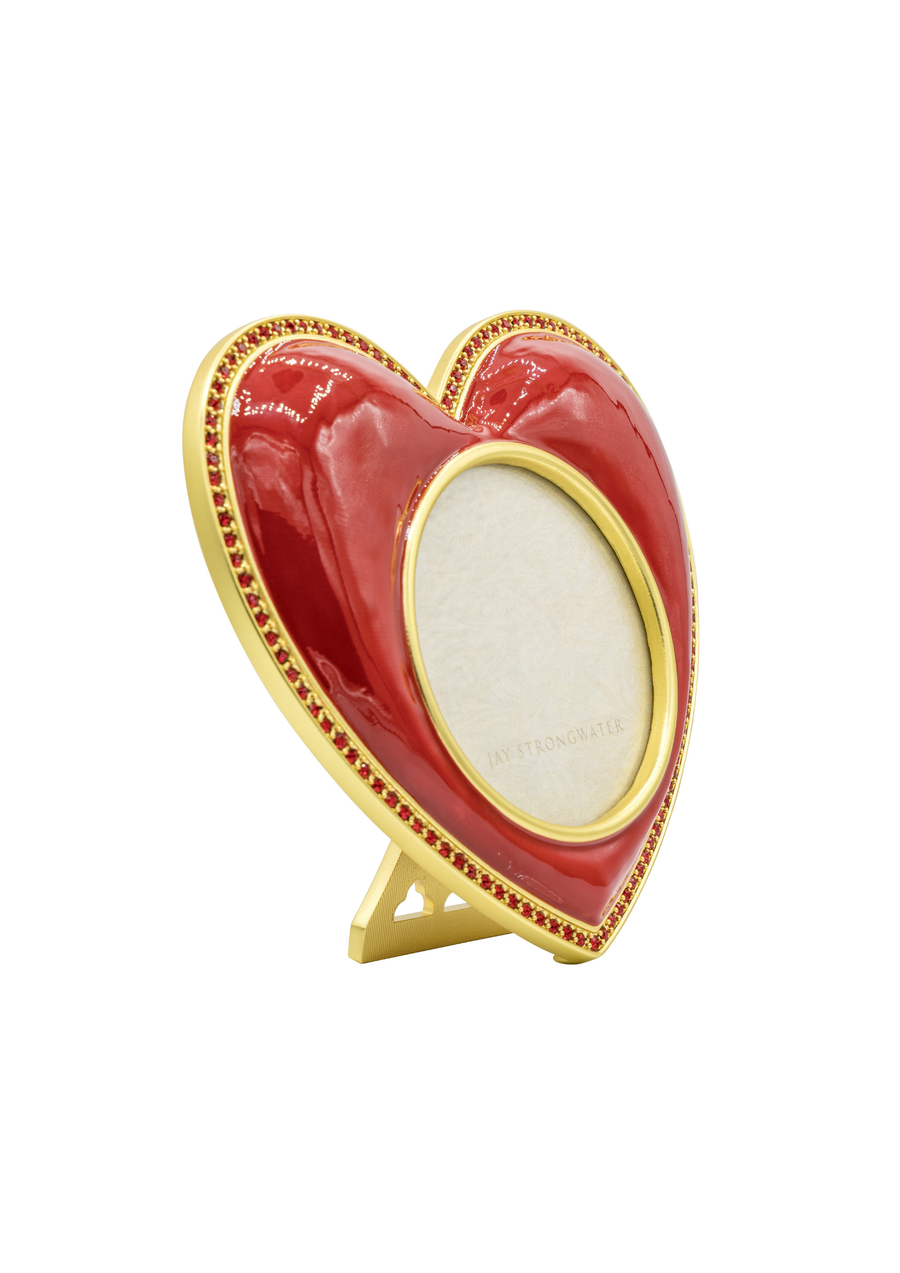 Chantal Heart Frame - Ruby