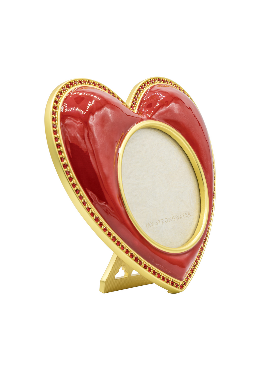 Chantal Heart Frame - Ruby