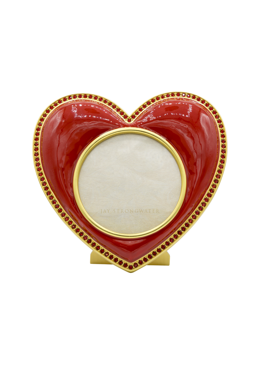Chantal Heart Frame - Ruby