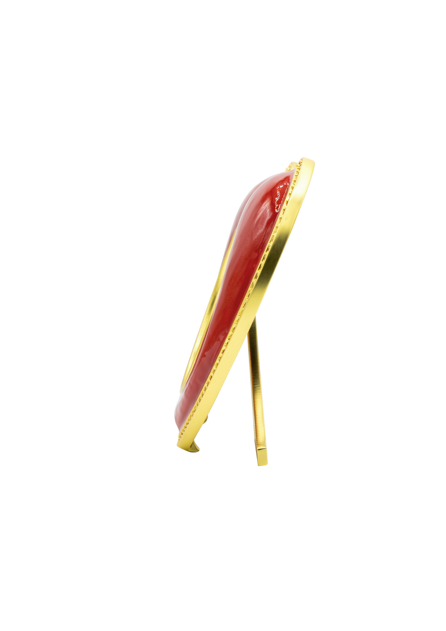 Chantal Heart Frame - Ruby