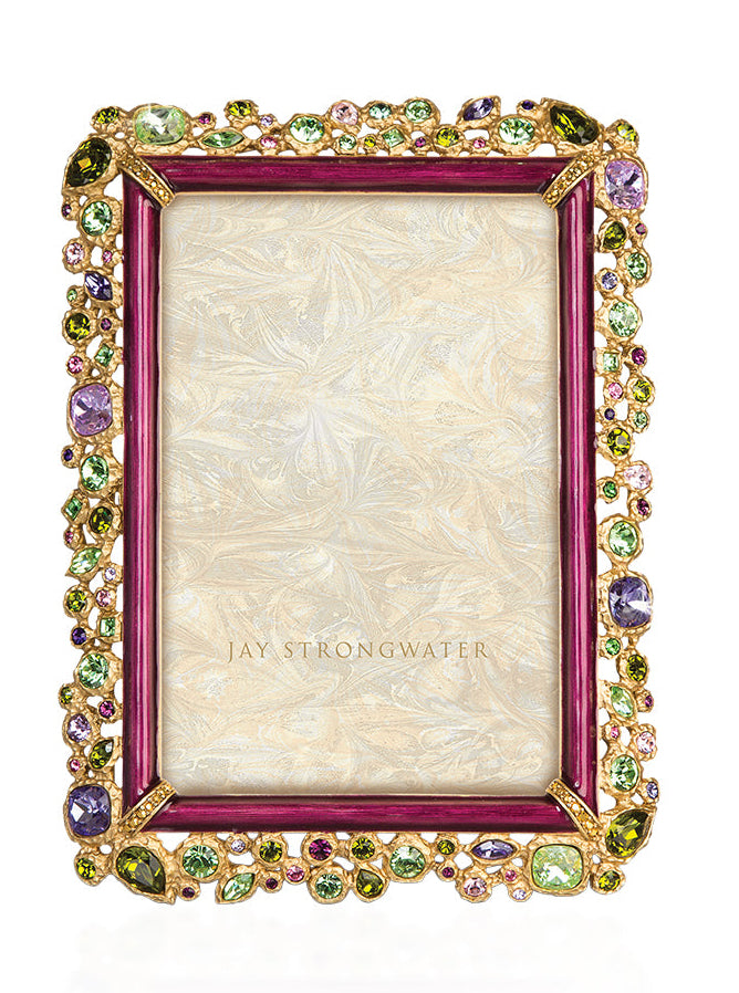Emery Bejeweled 4" x 6" Frame - Bouquet