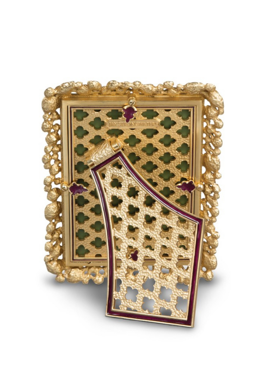 Emery Bejeweled 4" x 6" Frame - Bouquet