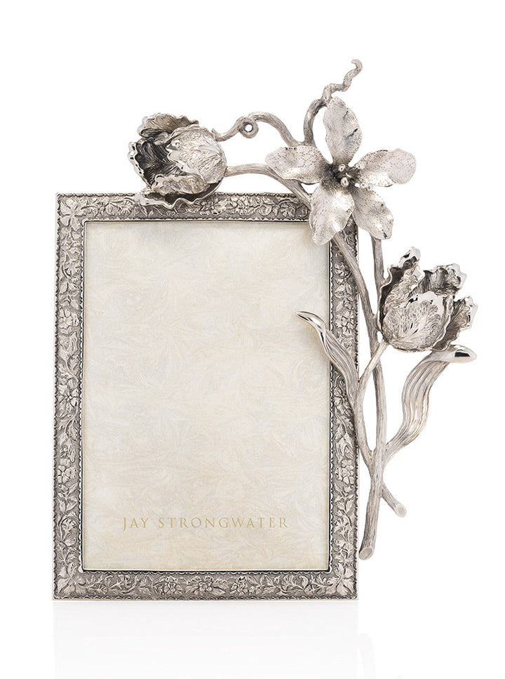Irene Tulip 5"x7" Frame - Silver