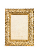 Katerina Ruffle Edge Floral 5" x 7" Frame - Gold