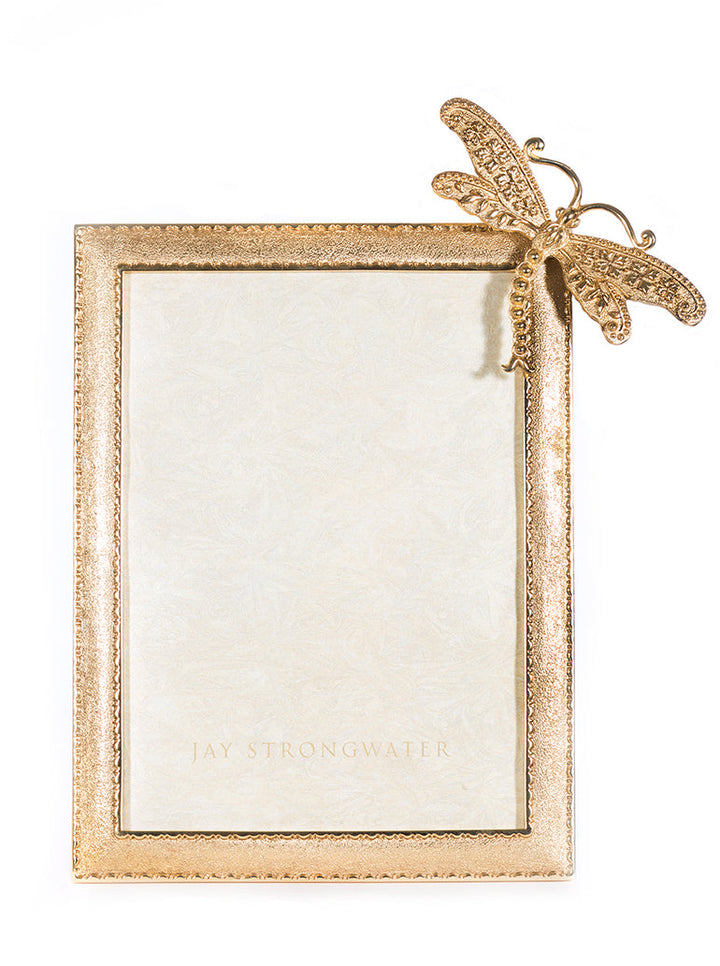 Tori Dragonfly 5" x 7" Frame - Gold