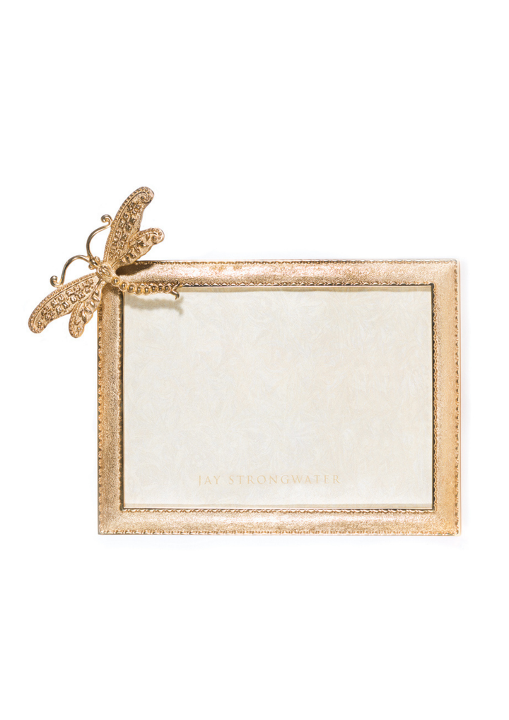 Tori Dragonfly 5" x 7" Frame - Gold