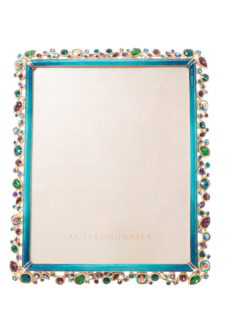 Theo Bejeweled 8" x 10" Frame - Peacock