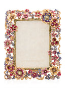 Ophelia Cluster Floral 5" x 7" Frame - Bouquet