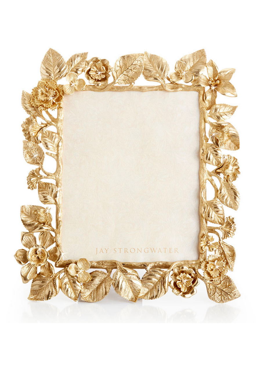 Aria Dutch Floral 8"x10" Frame - Gold