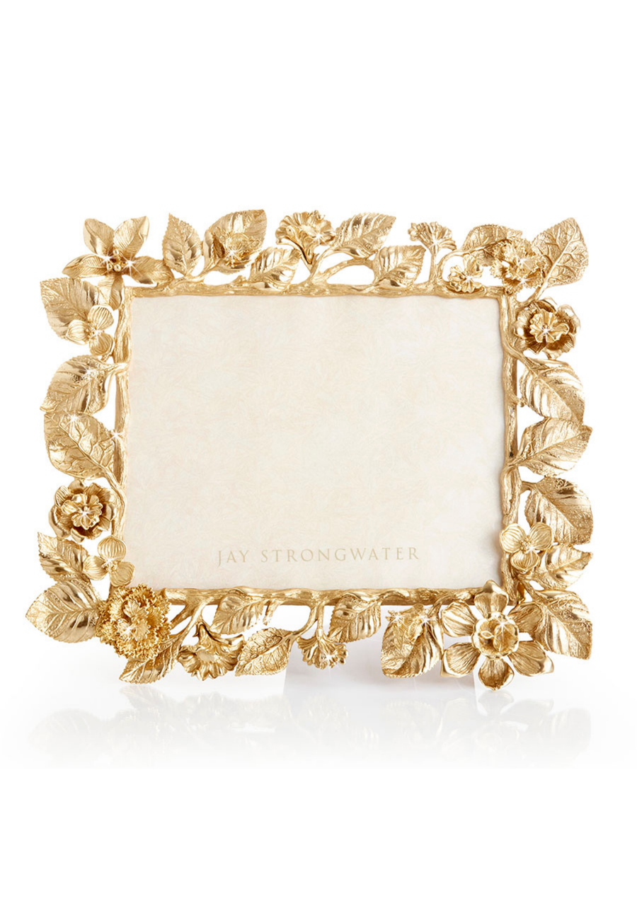 Aria Dutch Floral 8"x10" Frame - Gold