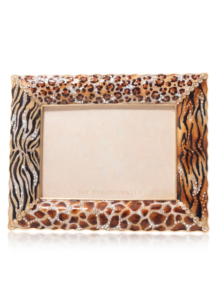 Demi Mixed Animal Print 5" x 7" Frame - Jungle
