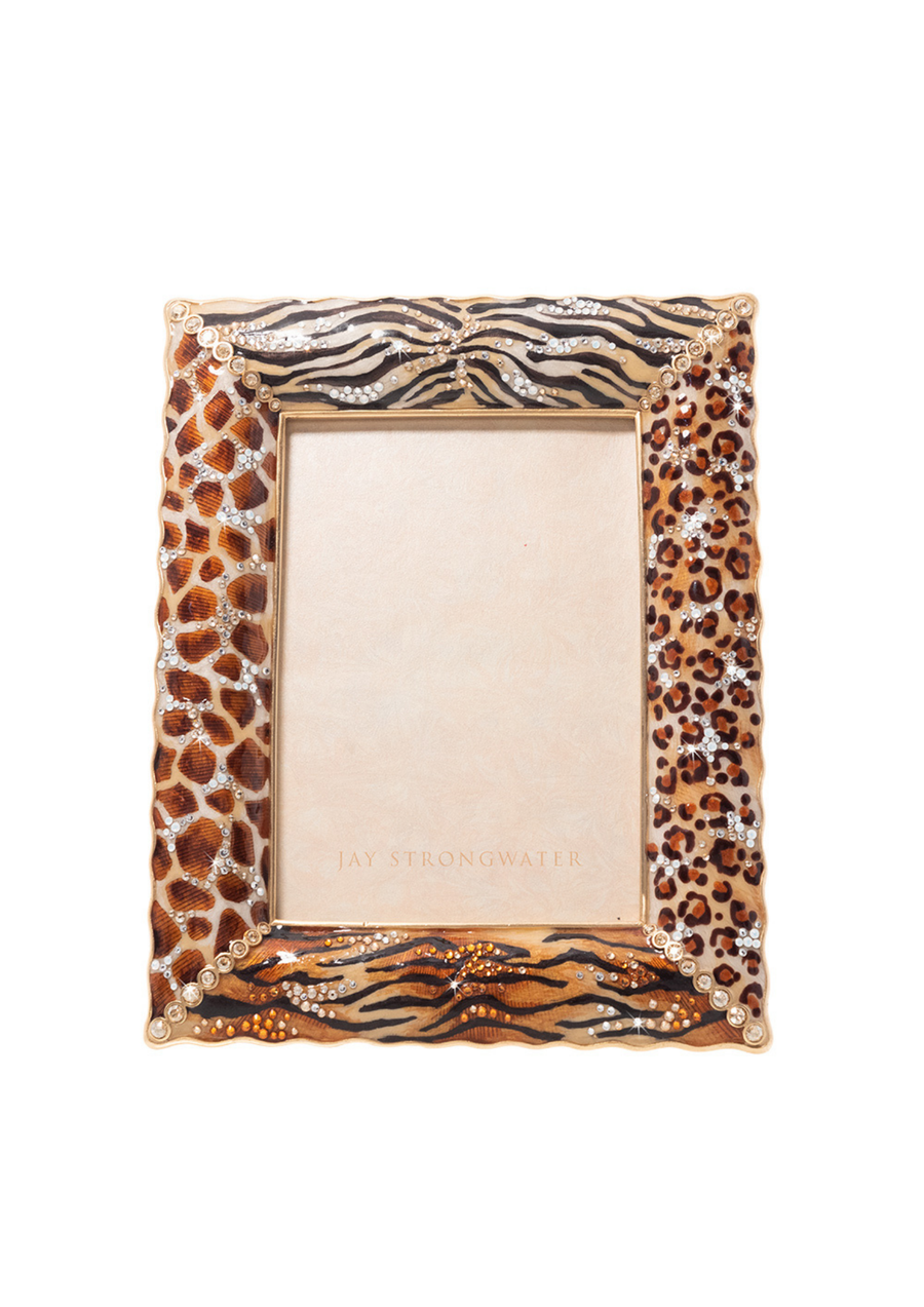 Demi Mixed Animal Print 5" x 7" Frame - Jungle