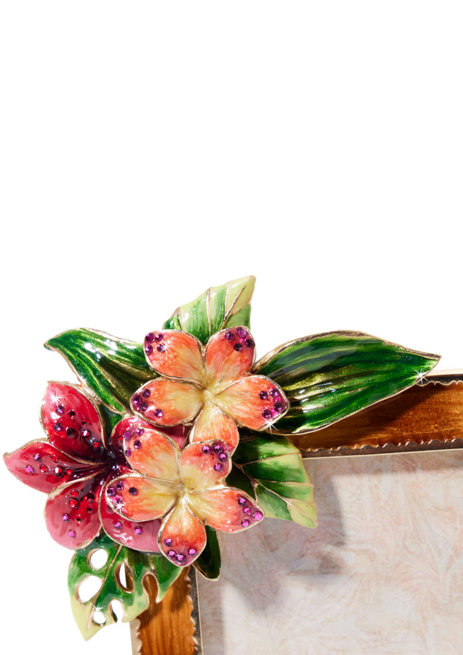 Tropical Flower Frame 3” x 4”