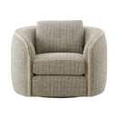 Toulon Latte Swivel Chair