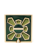 Leland Pavé Corner 2" Frame - Green