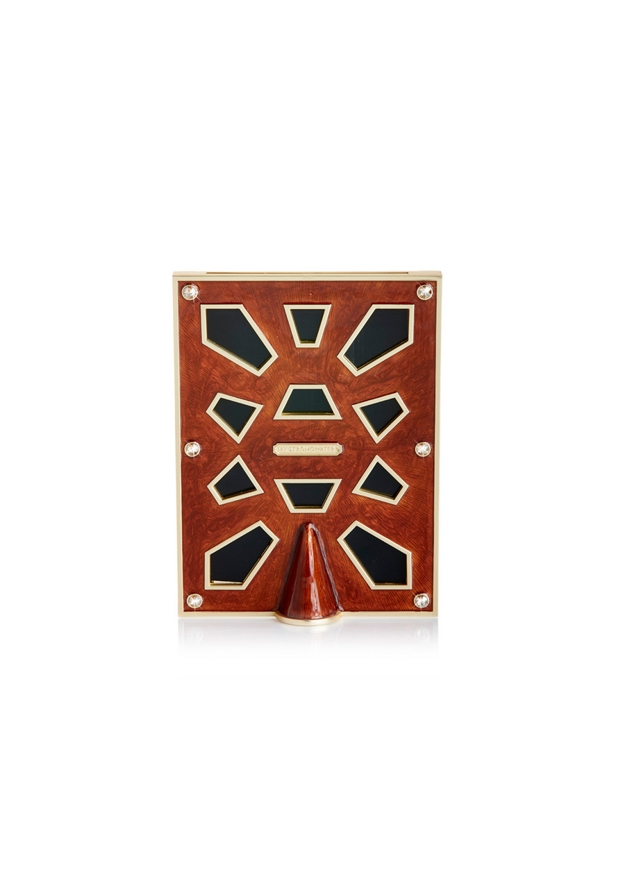 Leonard Pavé Corner 4" x 6" Frame - Amber