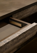 Dark Stained Solid Oak