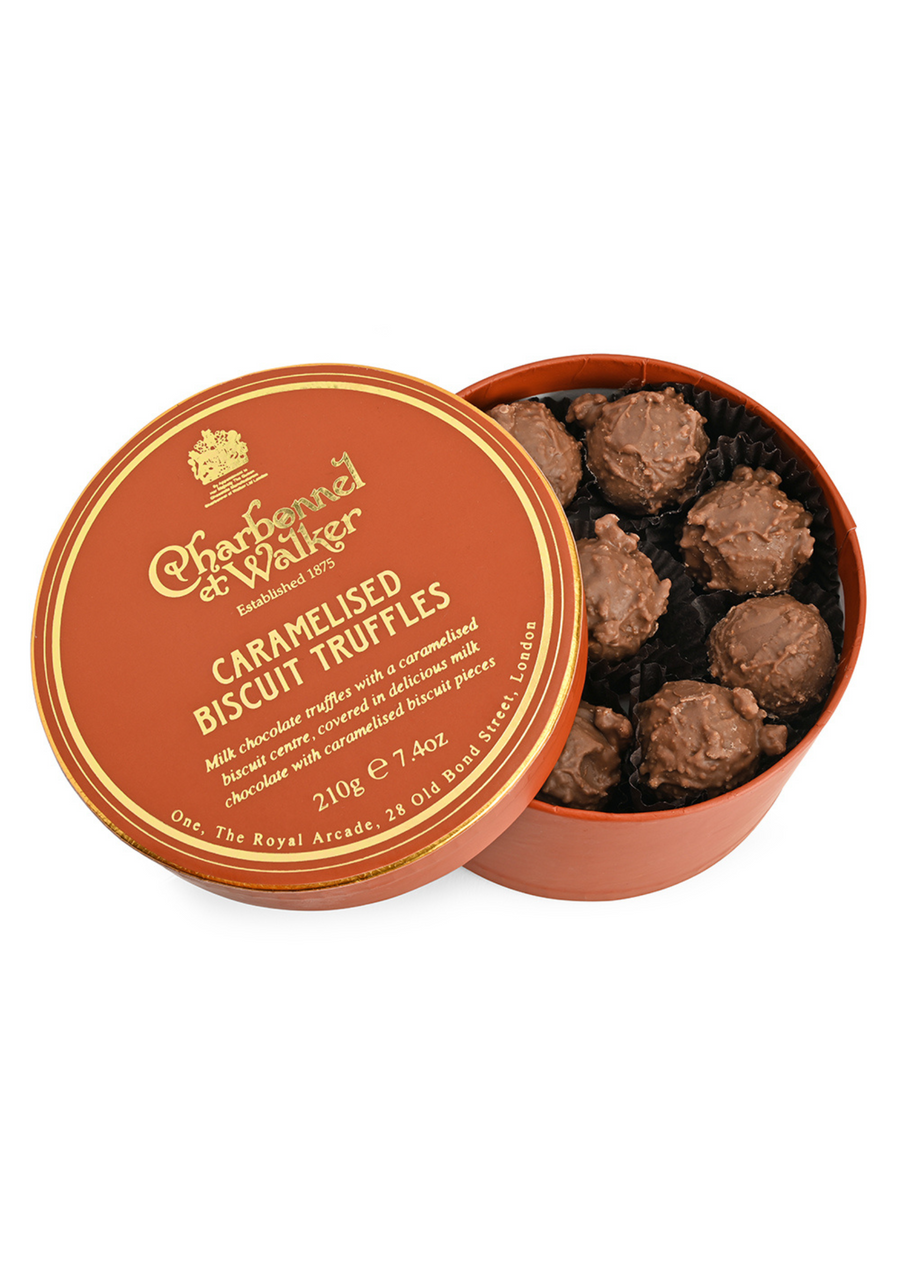Caramelised Biscuit Truffles – Double Layer