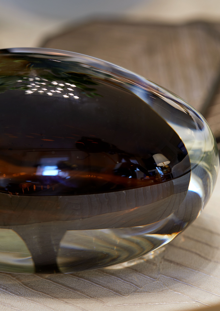 Phoenix Paperweight Pebble - Bronze