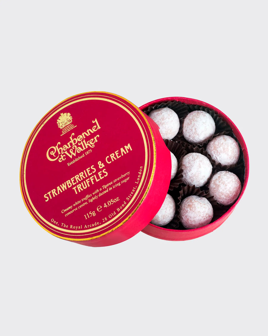 Strawberries & Cream Truffles