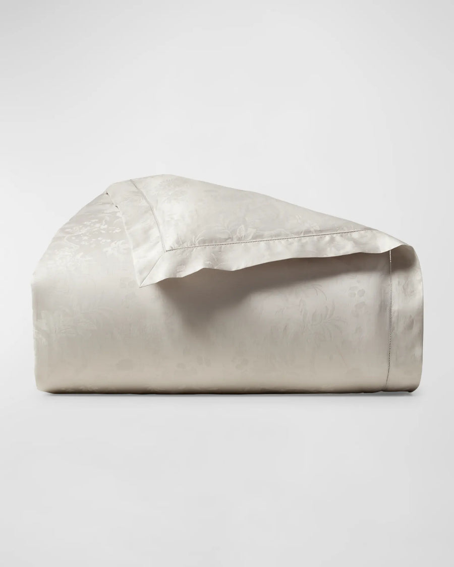 Organic Cotton Bethany Jacquard Duvet Cover