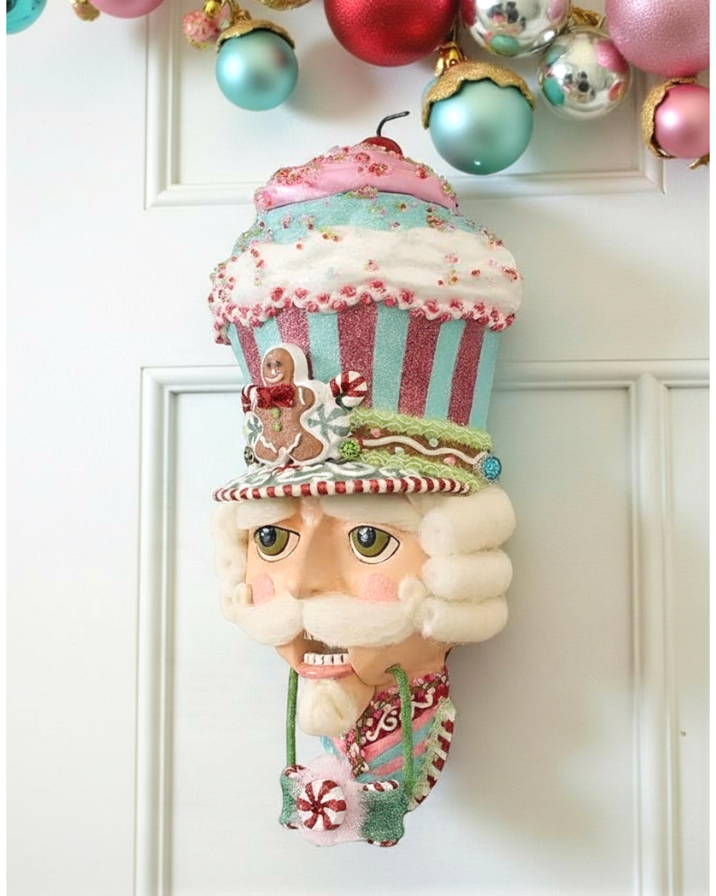 Sweet Delights Nutcracker Doorknocker
