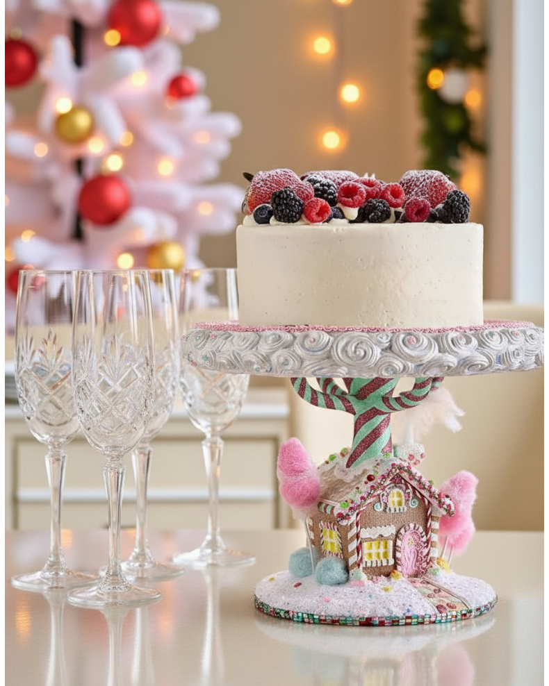 Sweet Delights Cake Plate