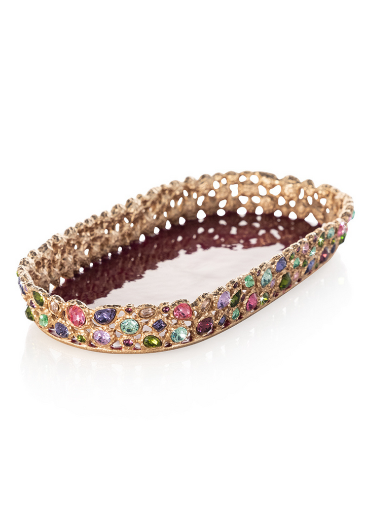 Julius Bejeweled Tray - Bouquet