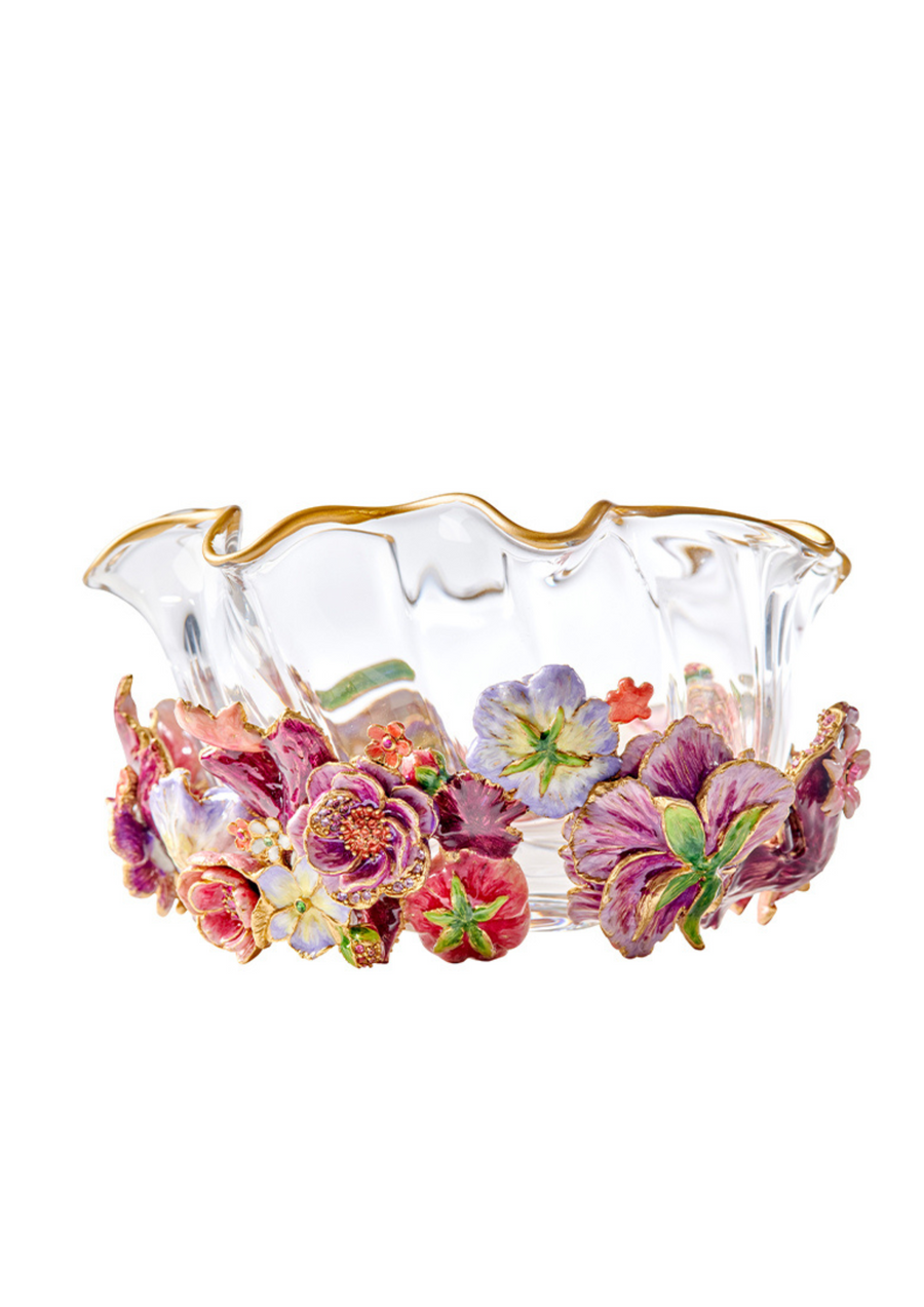 Paisley Small Ruffle Flower Bowl