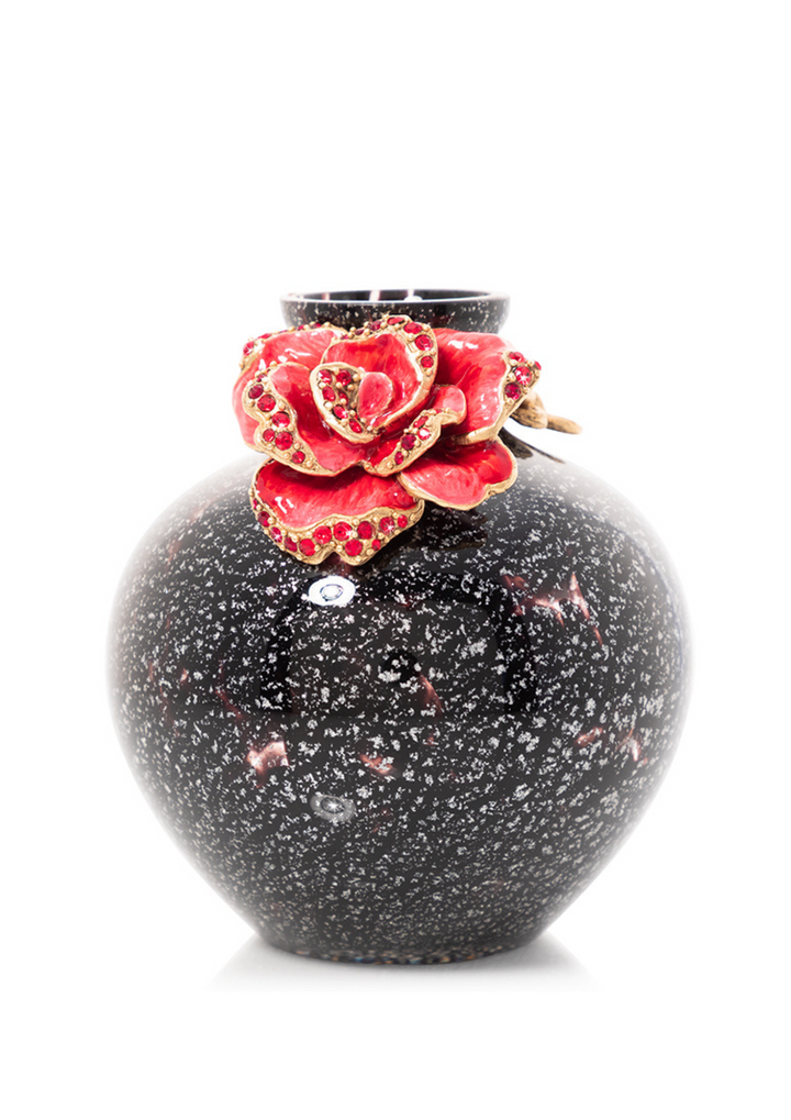 Ayla Small Night Bloom Rose Vase