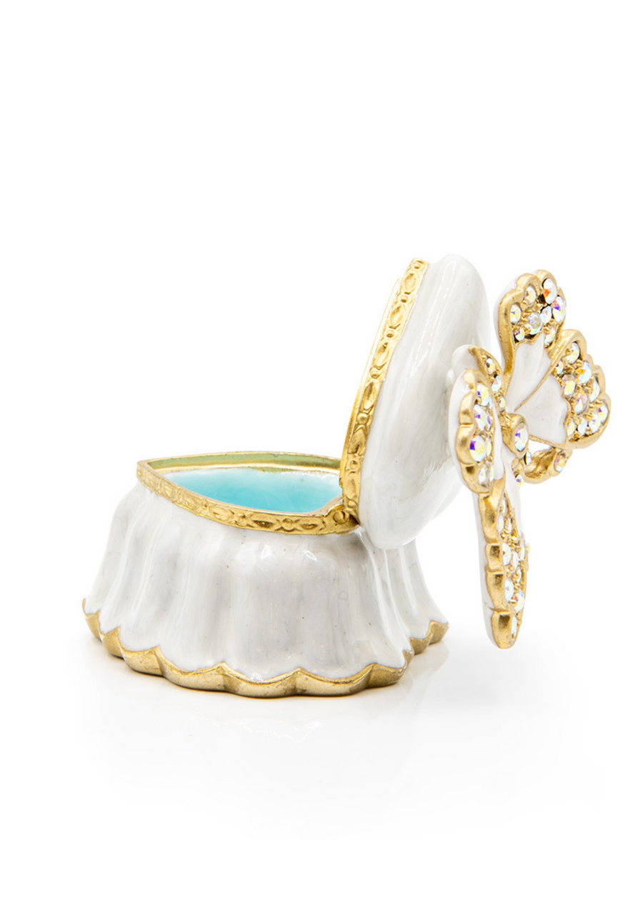 Emma Mini Heart Box- Bridal