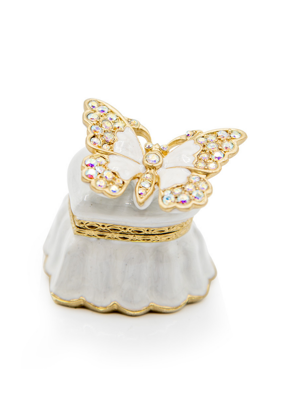 Emma Mini Heart Box- Bridal