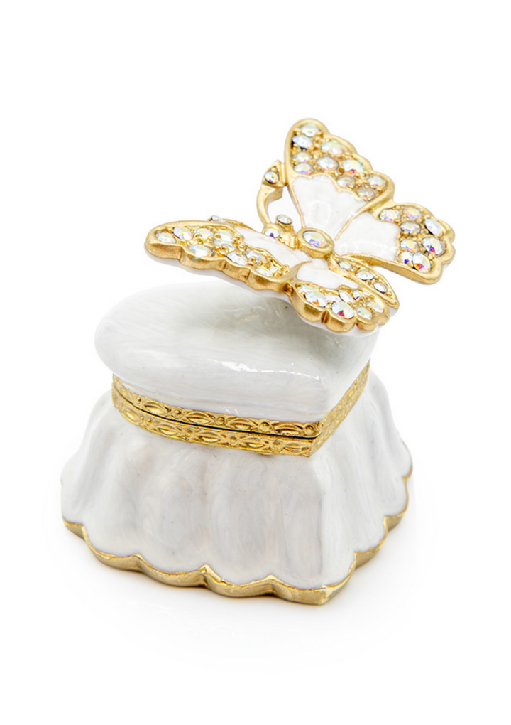 Emma Mini Heart Box- Bridal