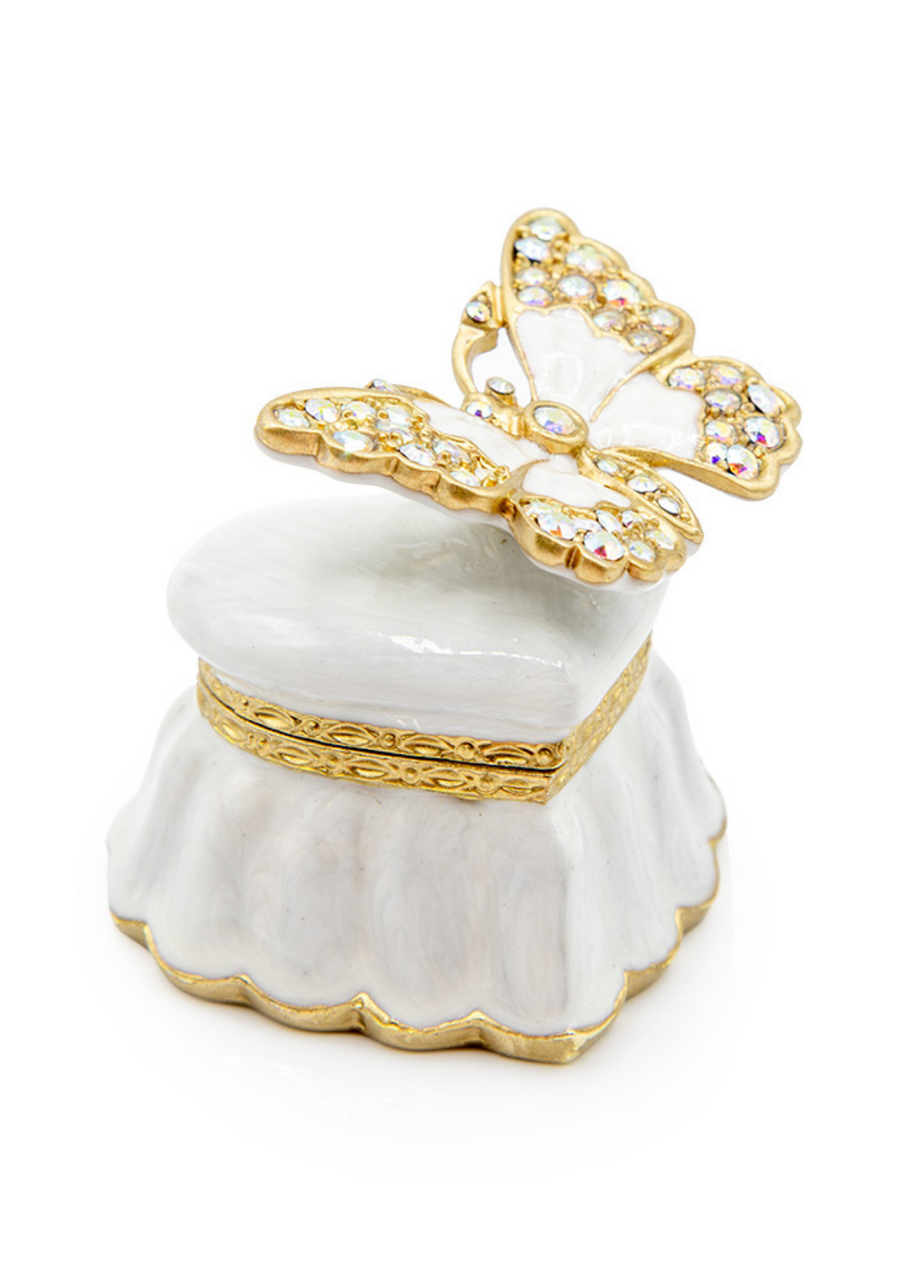 Emma Mini Heart Box- Bridal