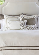 Soho King Duvet Cover Ivory/Fawn