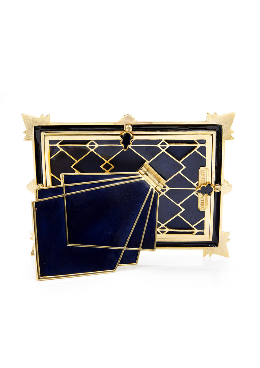 Ruth 4 x 6 Art Deco Frame - Delft Garden