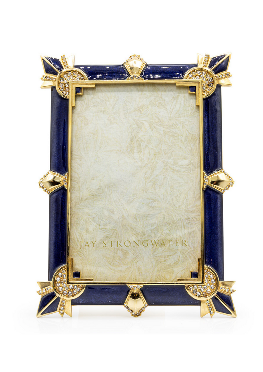 Ruth 4 x 6 Art Deco Frame - Delft Garden