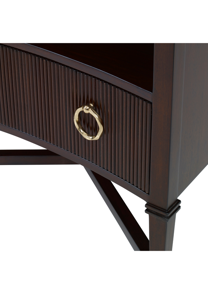 Reeded Nightstand